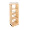 Rev-A-Shelf Maple Veneer, Light Brown, 8 in W, 32.15 in H, 10.75 in D, 10.75 in L, Light Brown 448-BBSCWC36-8C - alternate 1